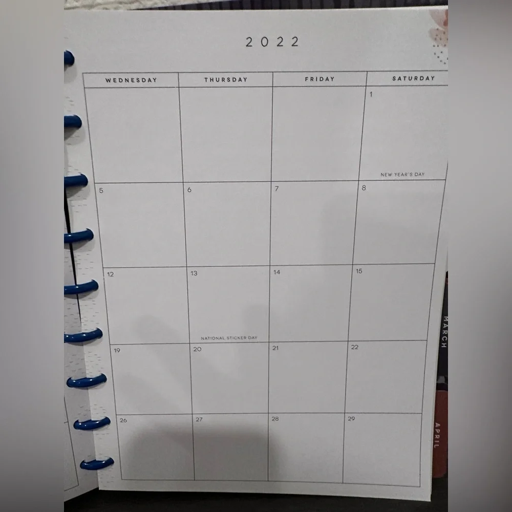 The Happy Planner Recovery Layout